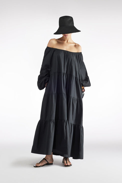 LIVIANA CONTI RUFFLES DRESS